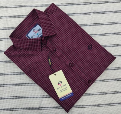 Cotton full Sleeve Check Shirt for Men's